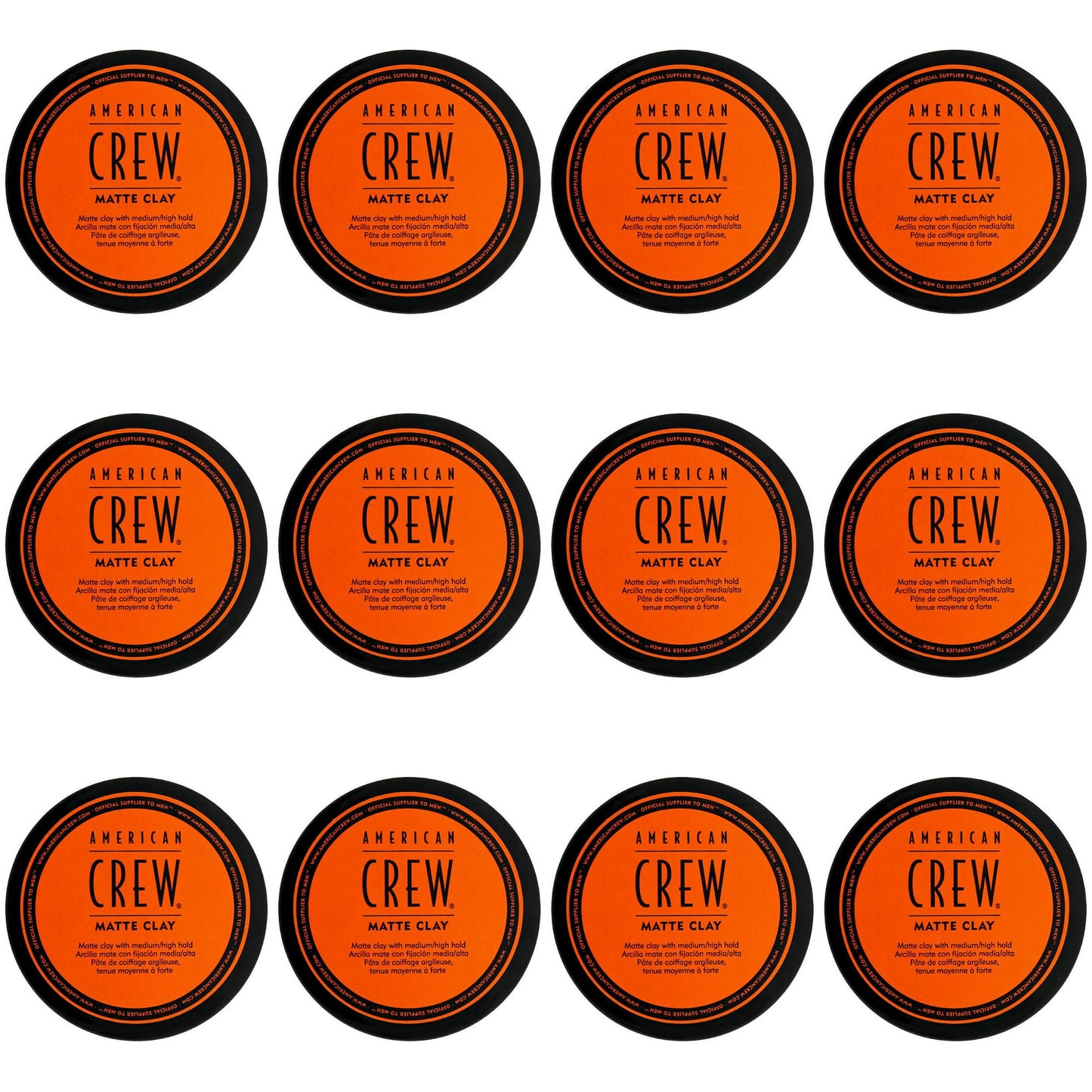 American Crew Matte Clay 85g 12 Pack