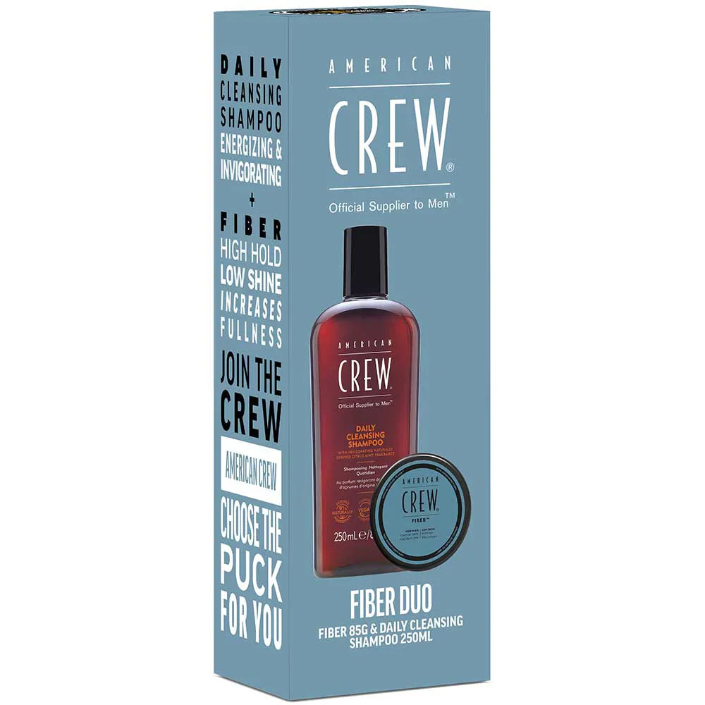 American Crew Fiber 85g + Daily Cleansing Shampoo 250mL Duo