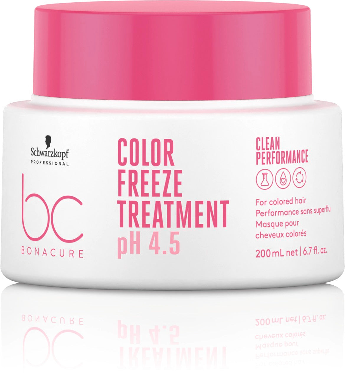 Schwarzkopf Professional Bonacure Clean Performance Ph 4.5 Color Freeze Treatment 200ml