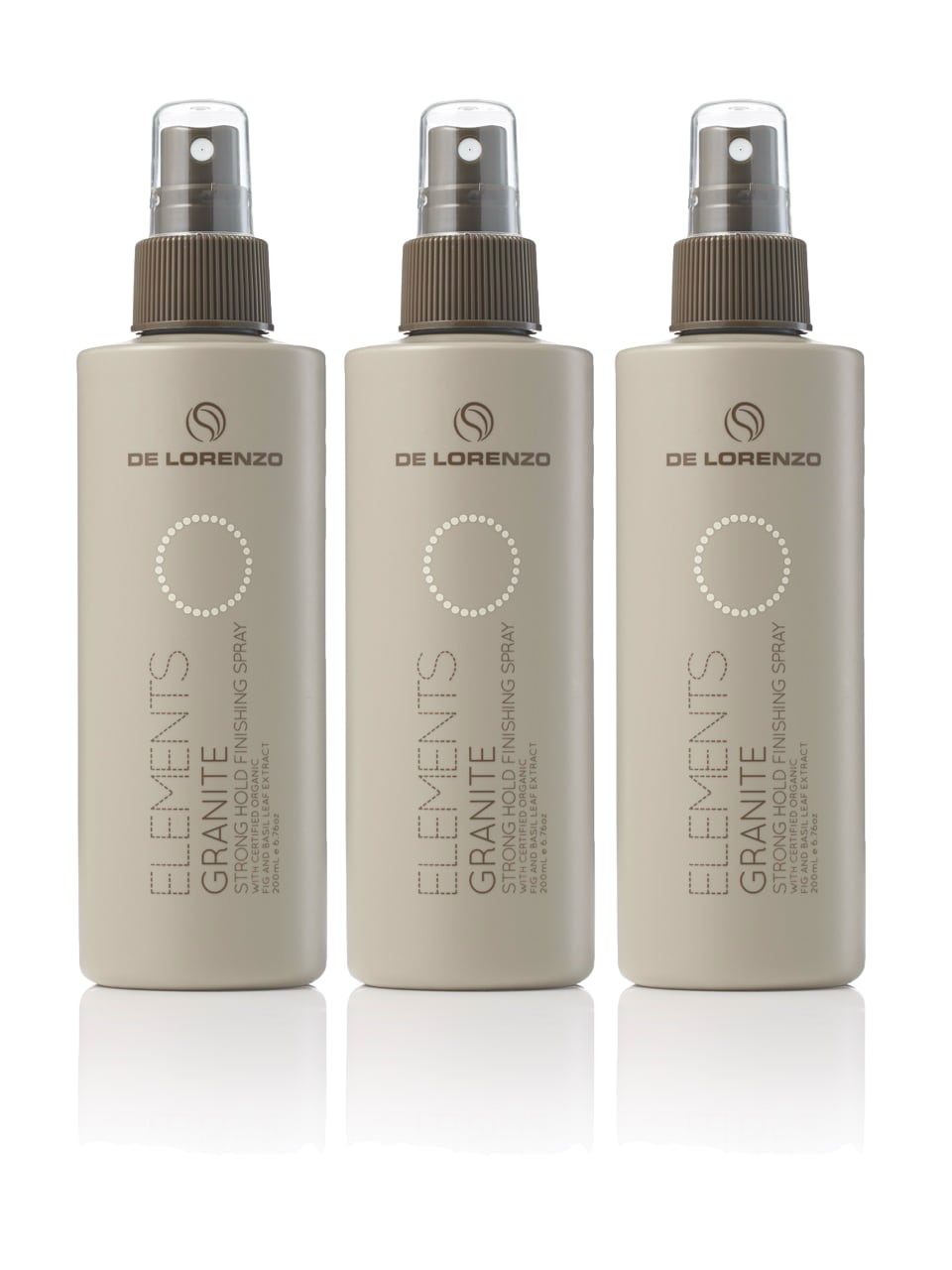 De Lorenzo Elements Non Aerosol Granite 200ml Trio