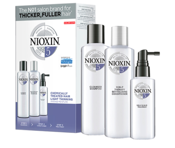 Nioxin System 5 Trio Trial kit production date 11/20