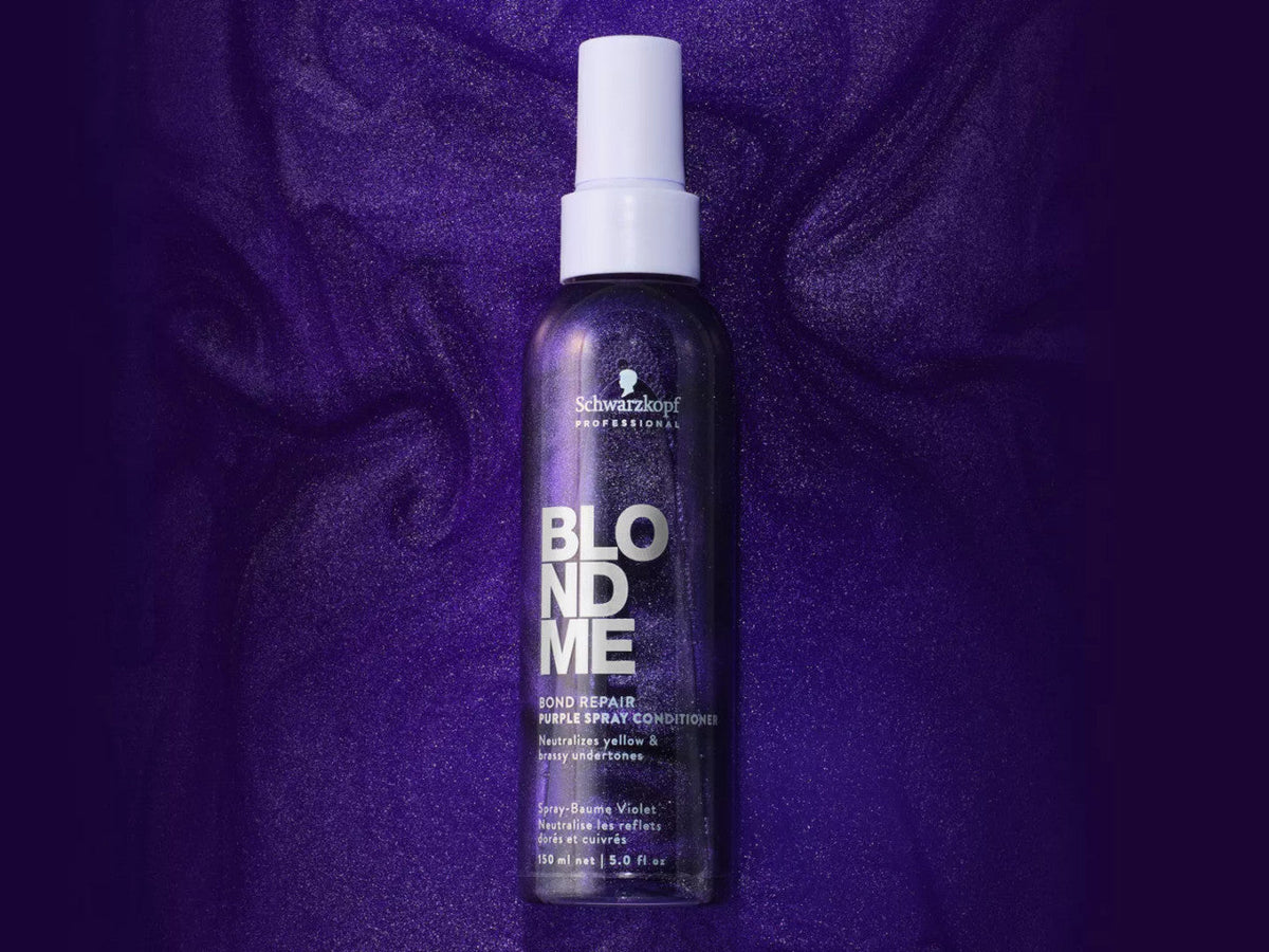Schwarzkopf Professional BlondMe Bond Repair Purple Spray Conditioner 150ml