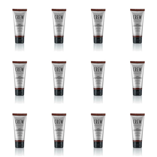 American Crew 2-In-1 Skin Moisturiser & Beard Conditioner 100ml 12 Pack