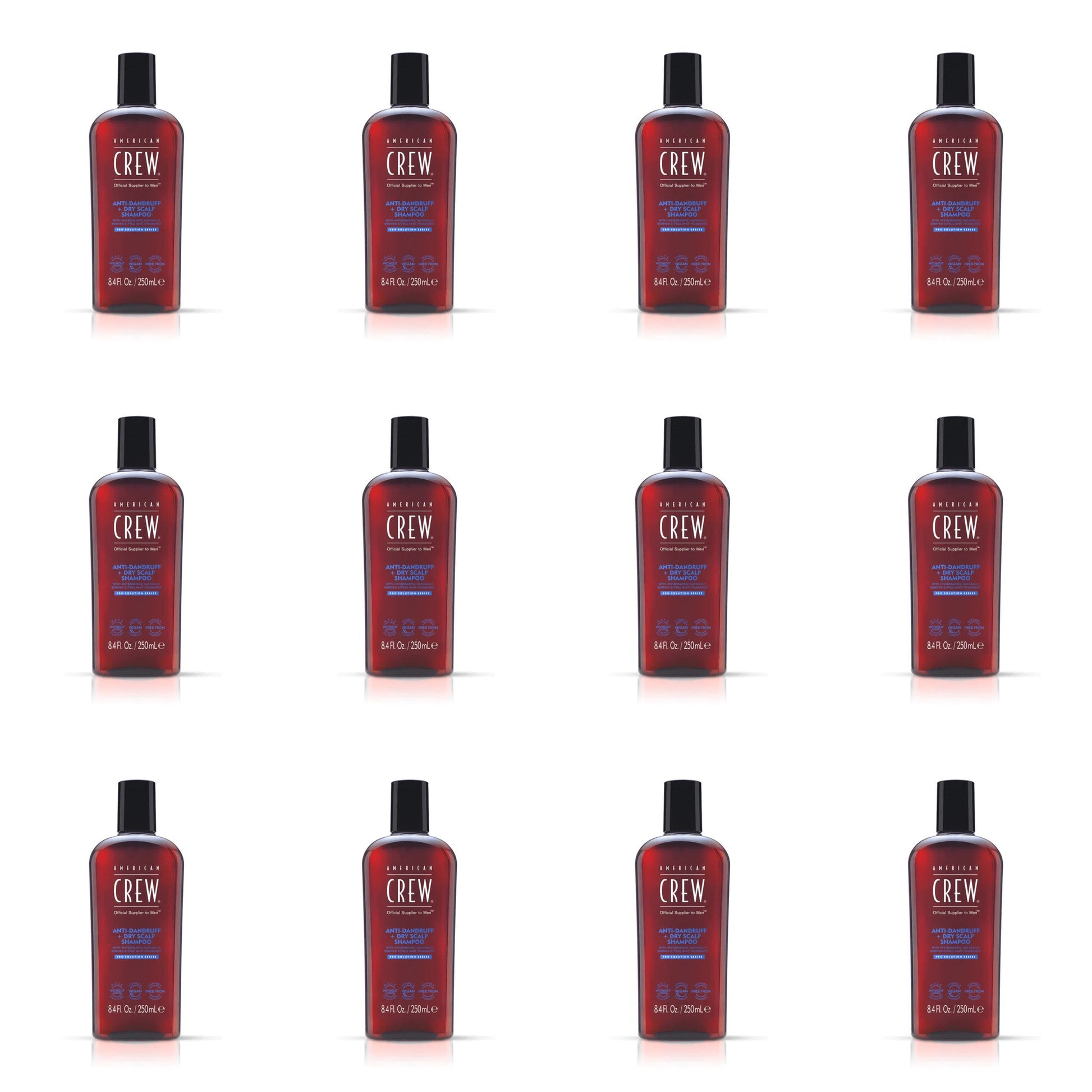 American Crew Anti-Dandruff and Dry Scalp Shampoo 250ml 12 Pack