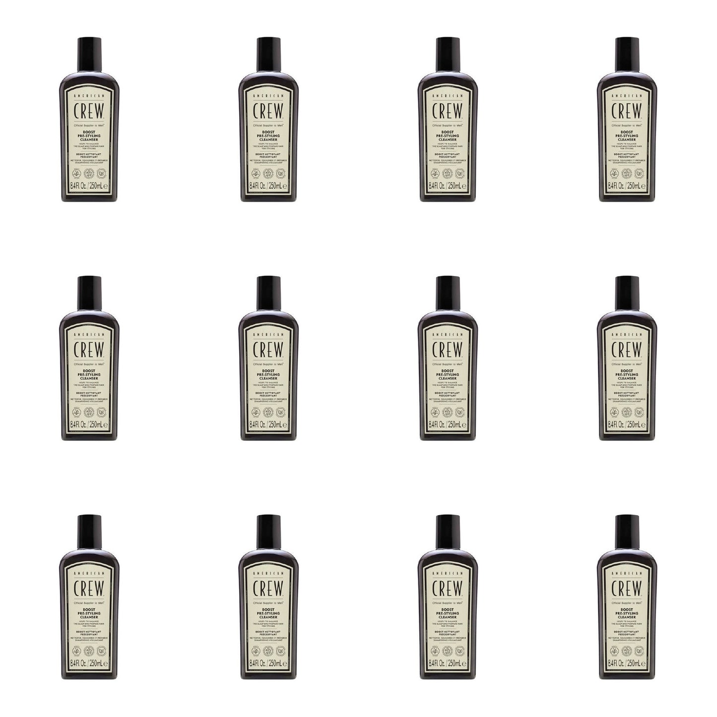 American Crew Boost Shampoo 250ml 12 Pack