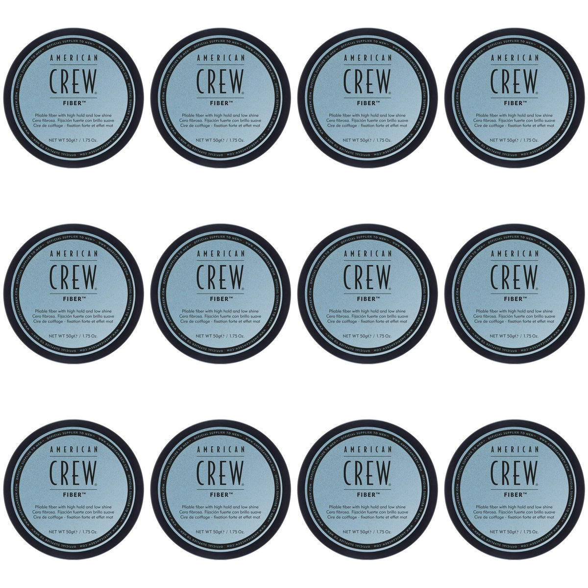 American Crew Classic Fiber 3oz/85g 12 Pack