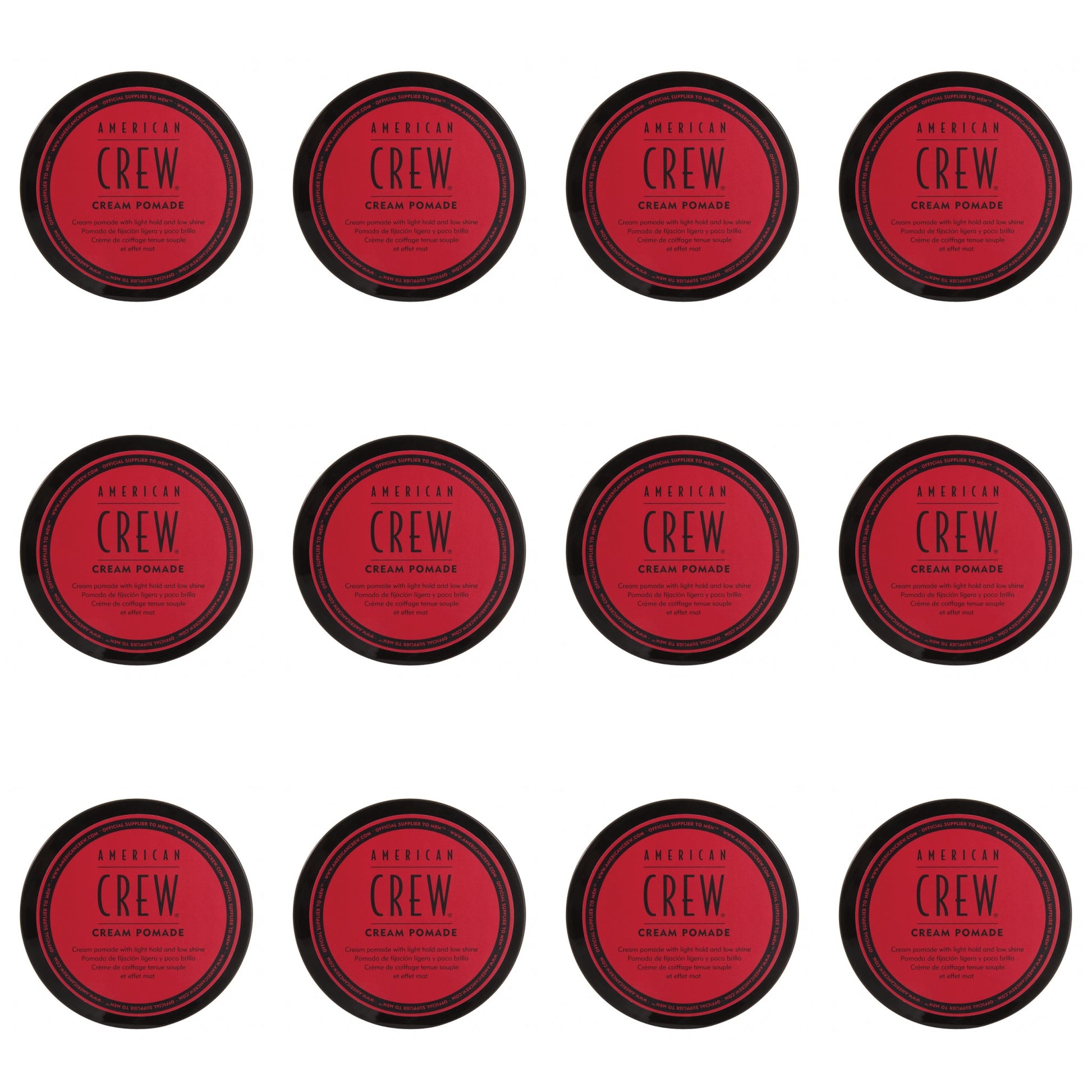 American Crew Cream Pomade 12 Pack