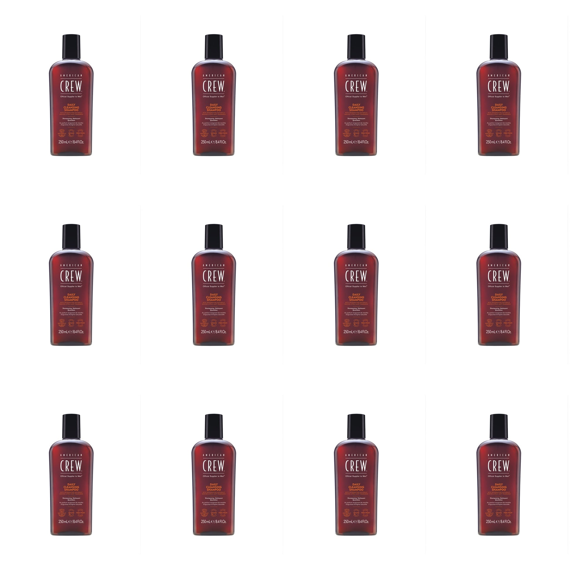 American Crew Daily Cleansing Shampoo 250ml 12 Pack