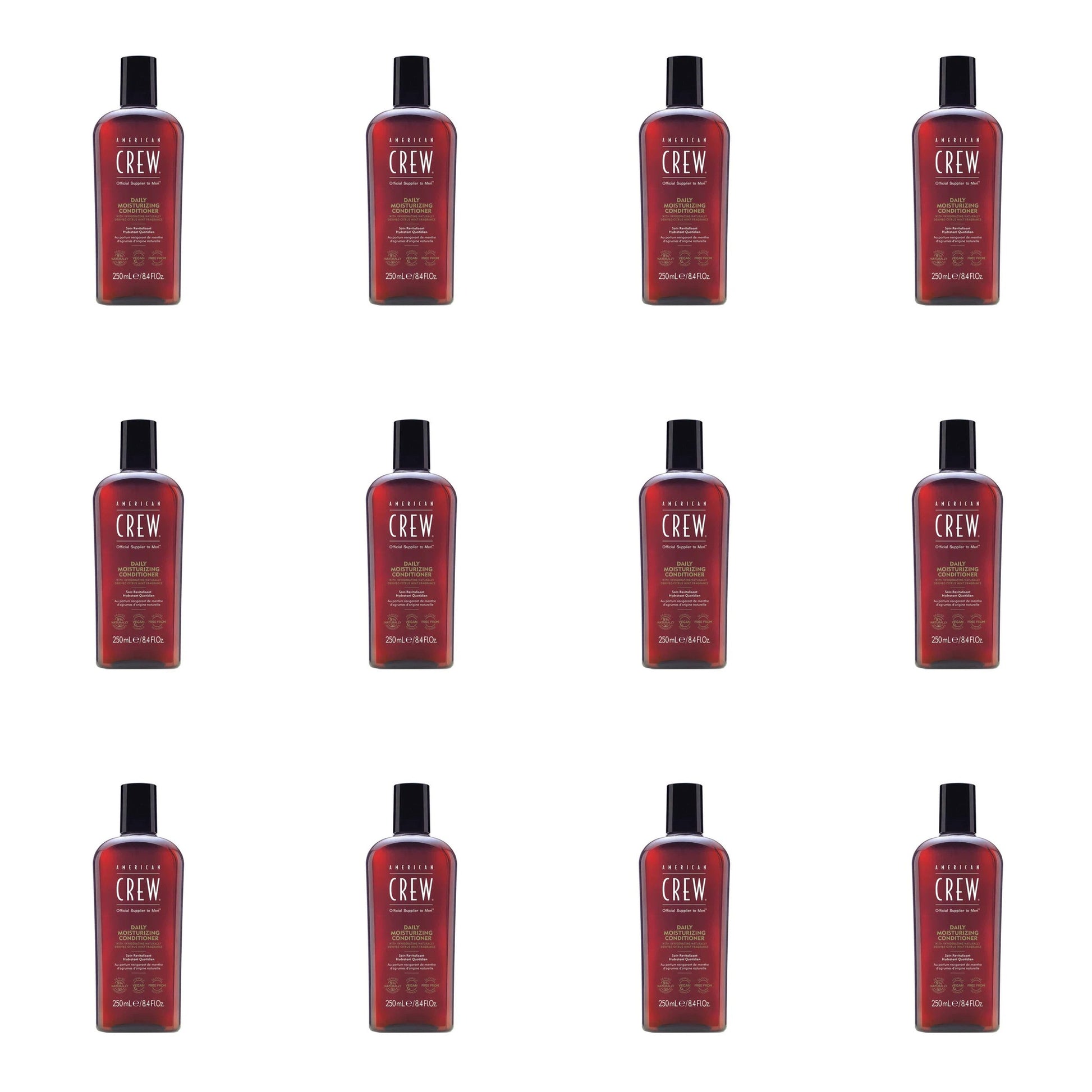 American Crew Daily Moisturising Conditioner 250ml 12 Pack