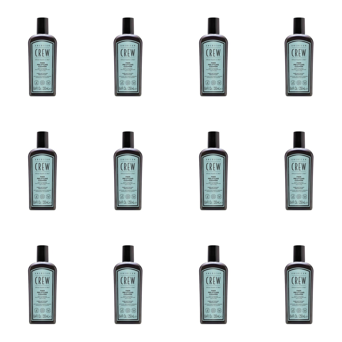 American Crew Fiber Shampoo 250ml 12 Pack
