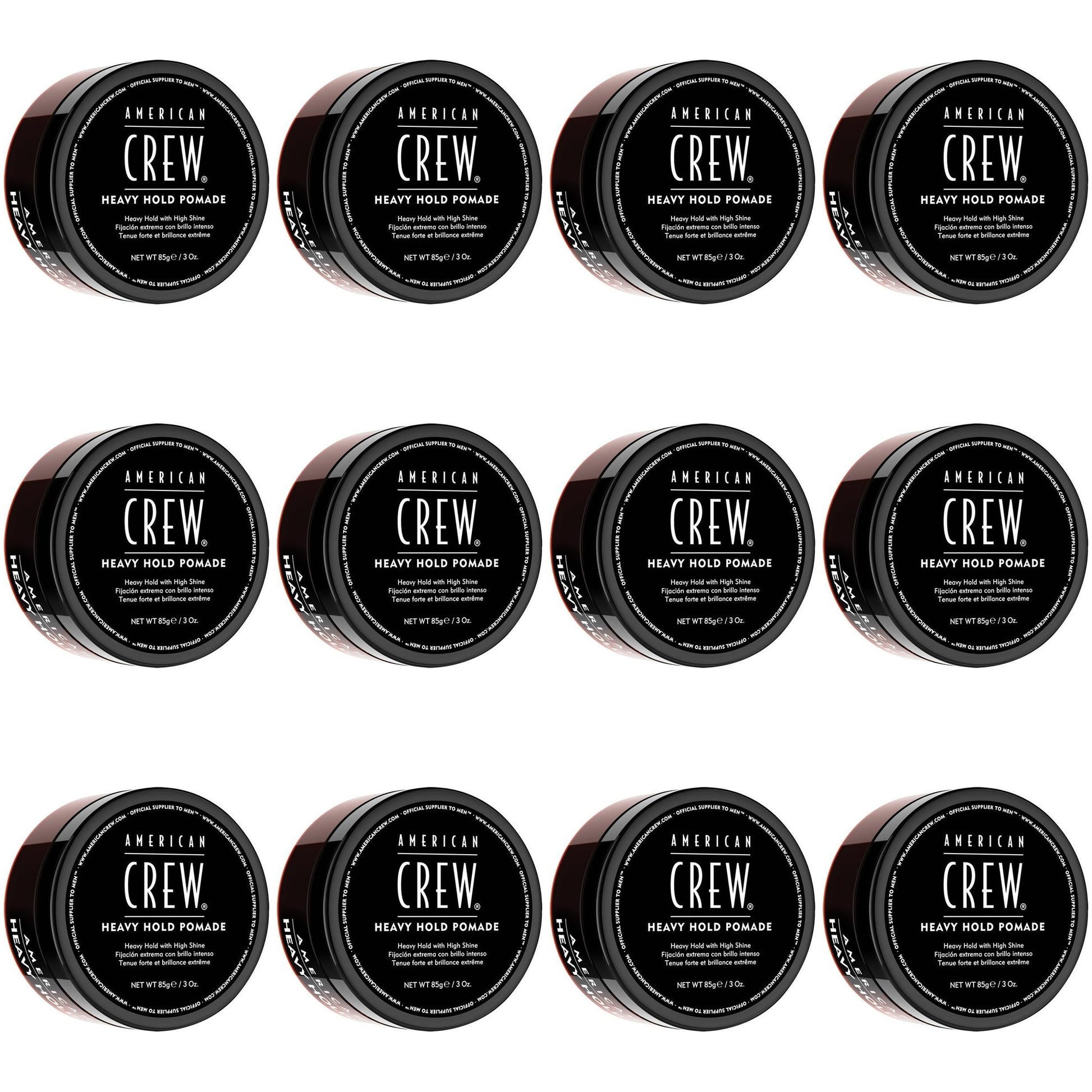 American Crew Heavy Hold Pomade 85g 12 Pack