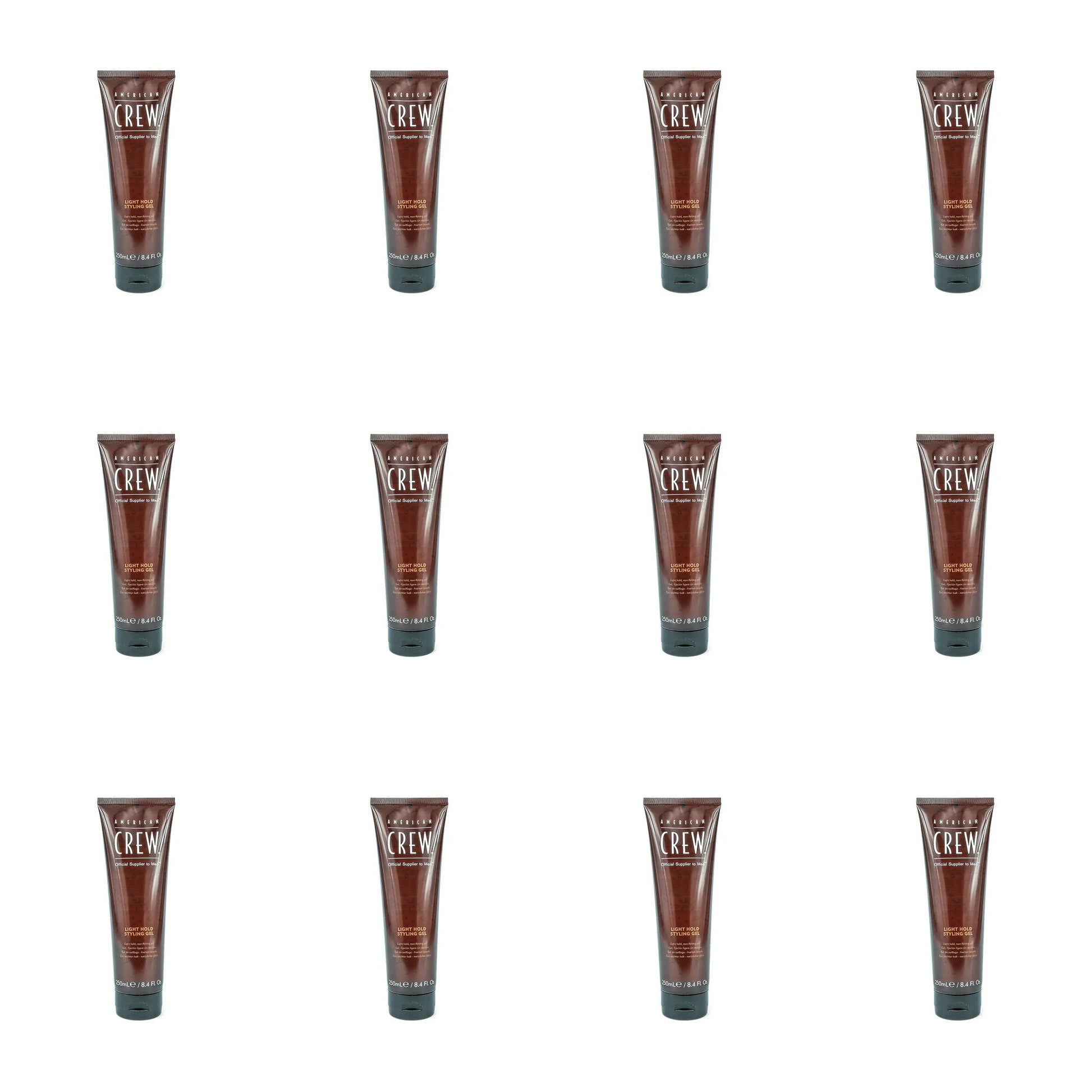 American Crew Light Hold Styling Gel 250ml 12 Pack