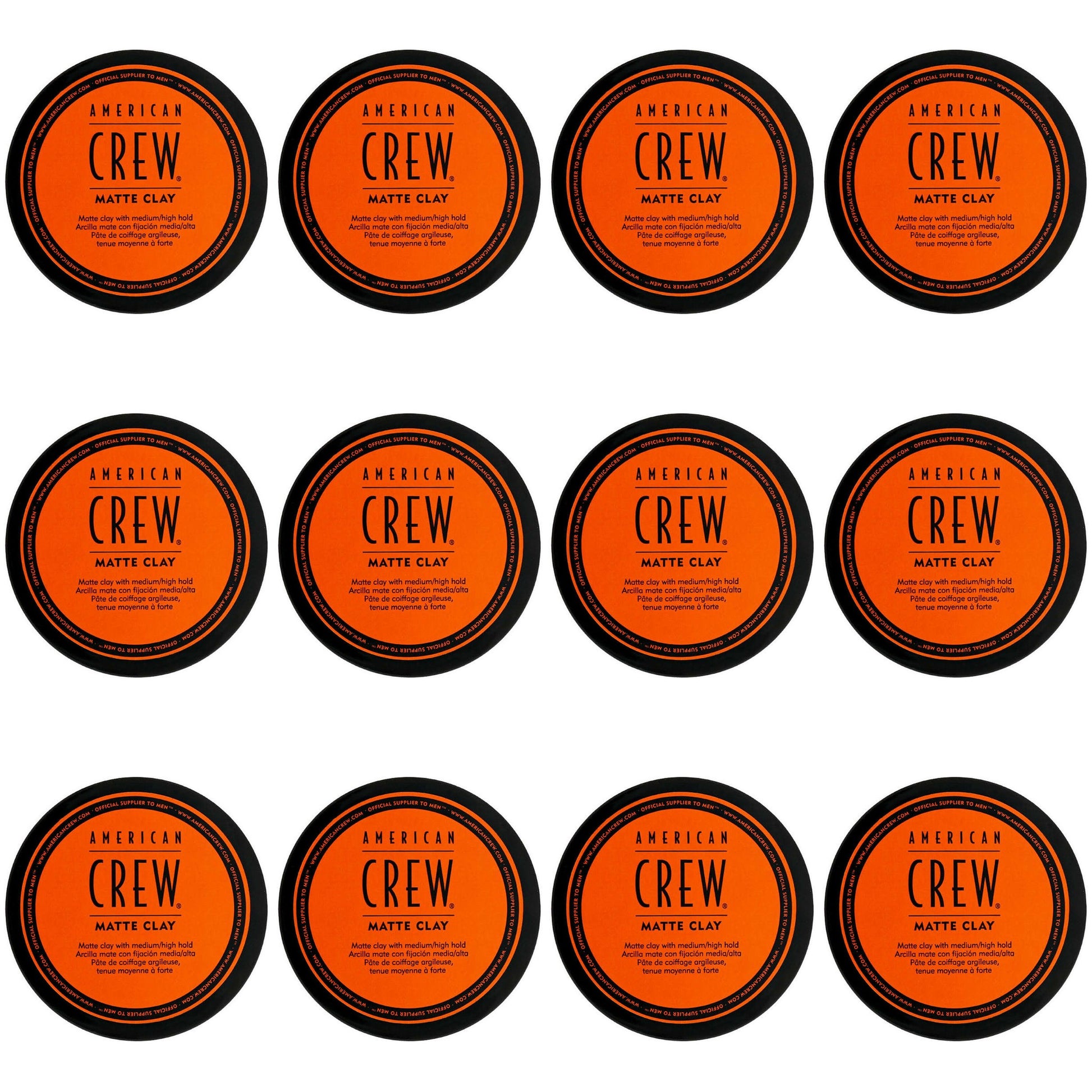 American Crew Matte Clay 85g 12 Pack