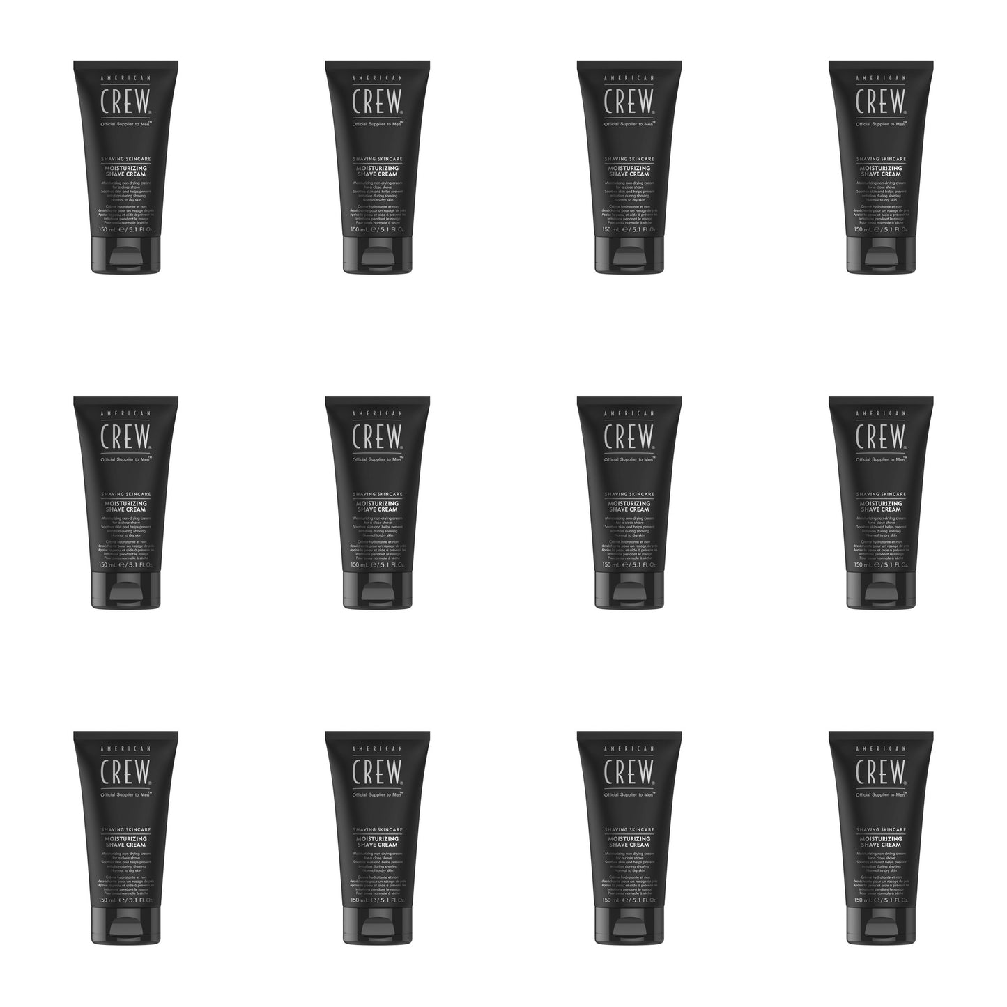 American Crew Moisturising Shave Cream 150ml 12 Pack