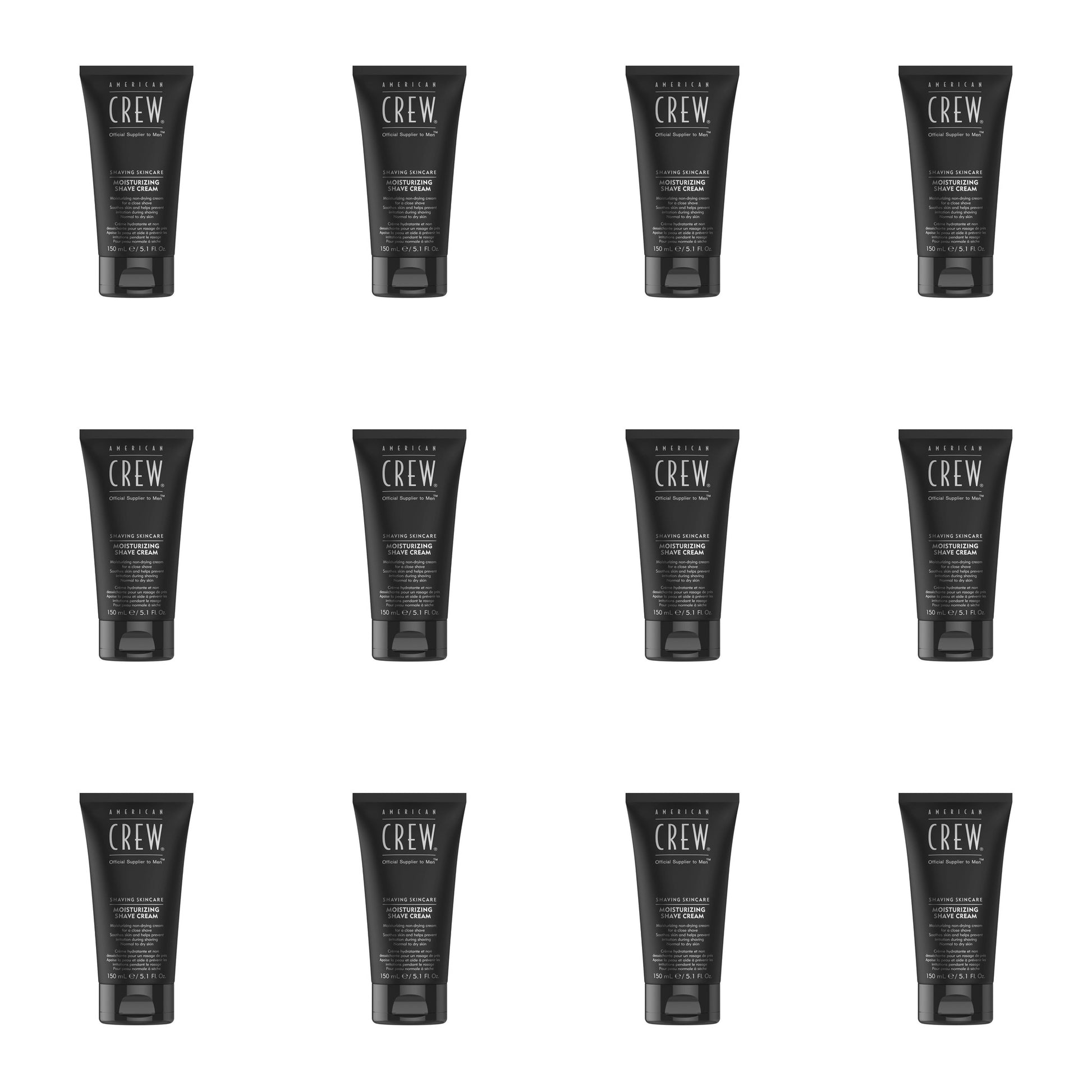 American Crew Moisturising Shave Cream 150ml 12 Pack