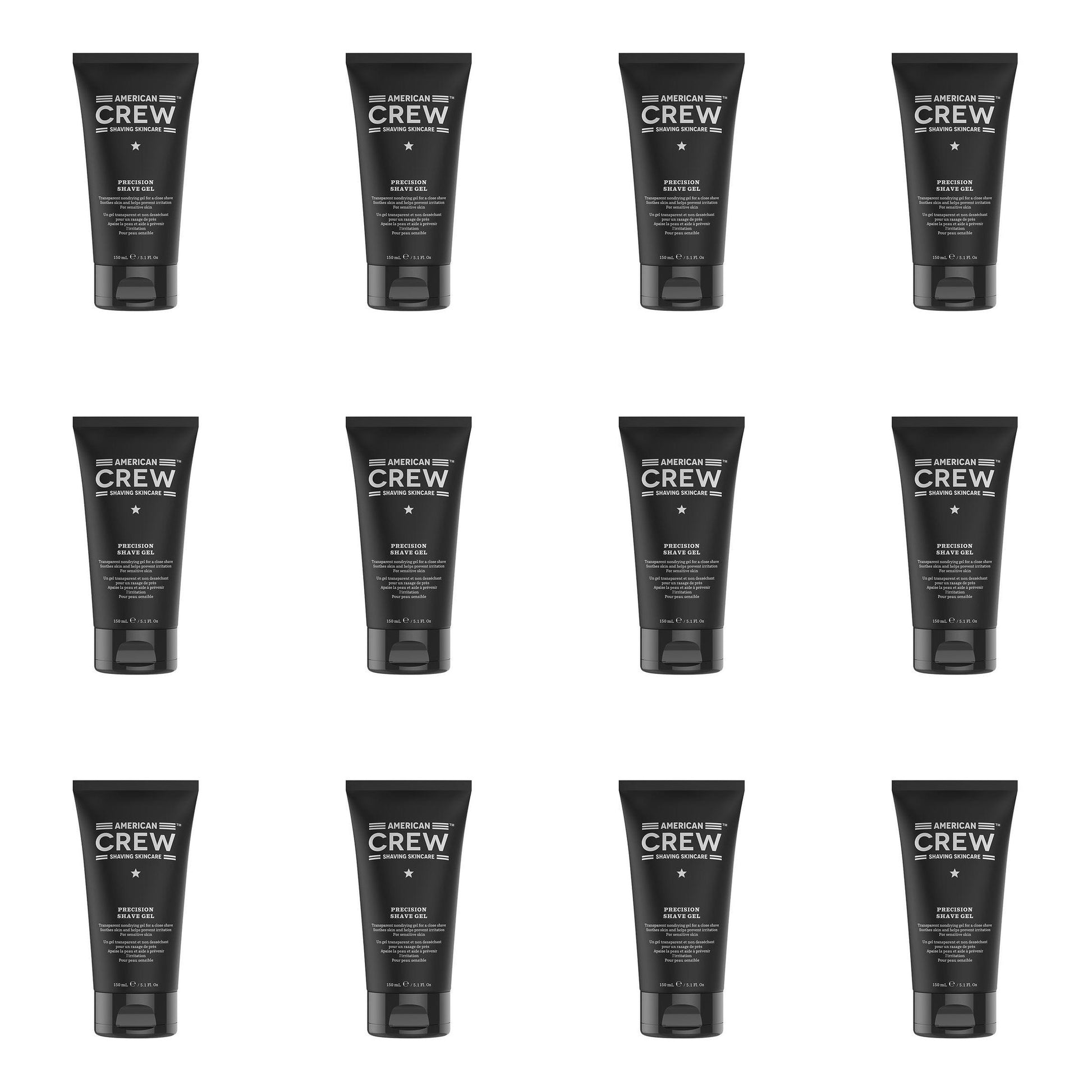 American Crew Shaving Skincare Precision Shave Gel 150ml 12 Pack