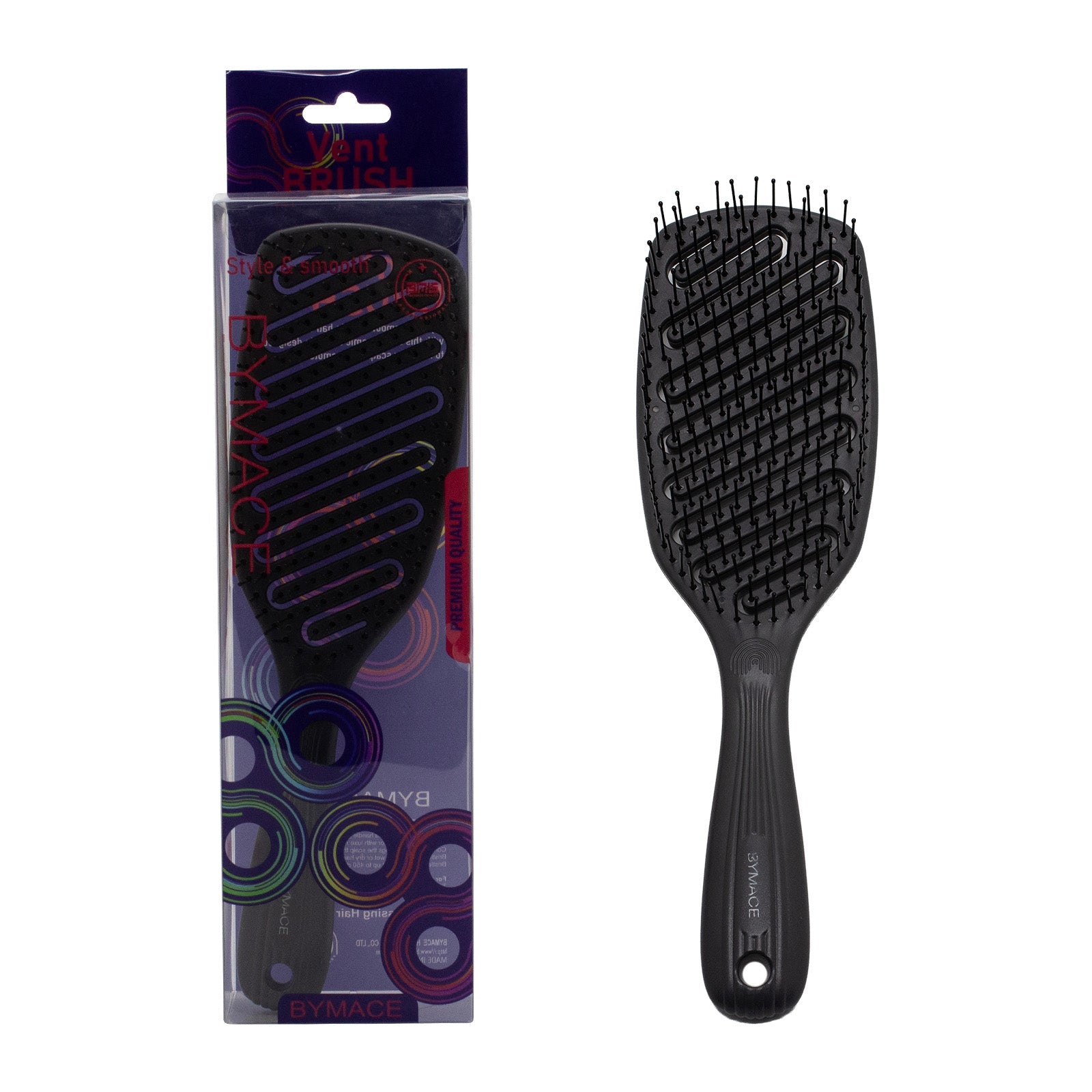 BYMACE Vent Brush Dark Grey