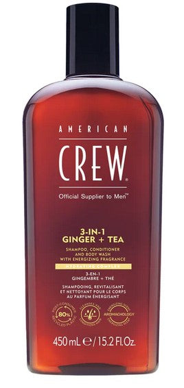 American Crew 3-in-1 Ginger & Tea - 450ml