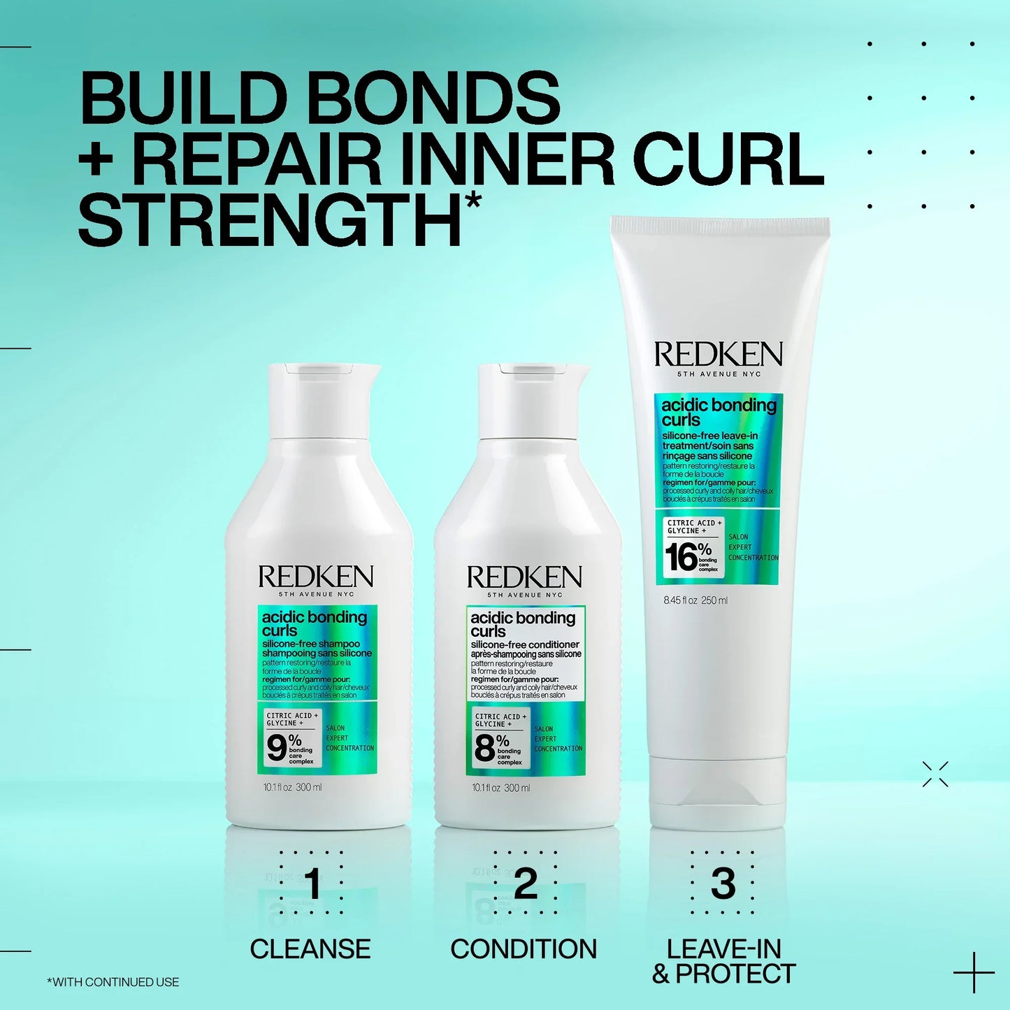 Redken Acidic Bonding Curls Silicone-Free Conditioner 300mL