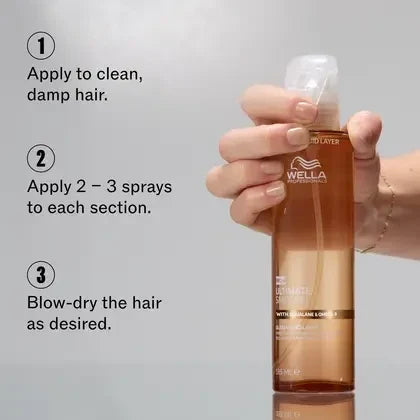 Wella Professionals Ultimate Smooth Glass Liquid Layer 185ml