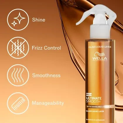 Wella Professionals Ultimate Smooth Glass Liquid Layer 185ml