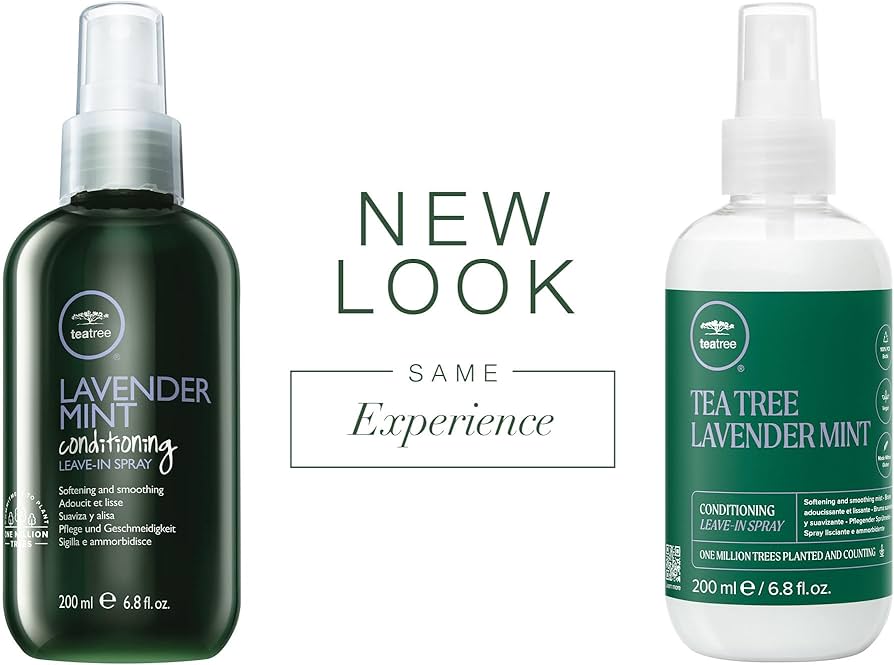 Paul Mitchell Tea Tree Lavender Mint Conditioning Leave In Spray 200ml Trio NEW LOOK