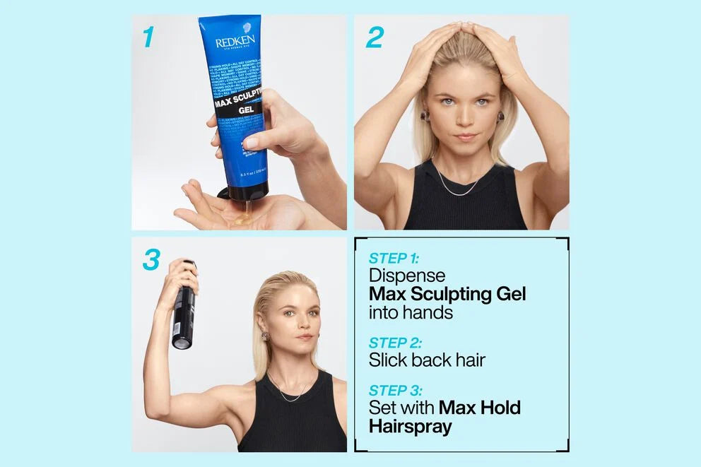 Redken Max Sculpt Gel 250ml Trio