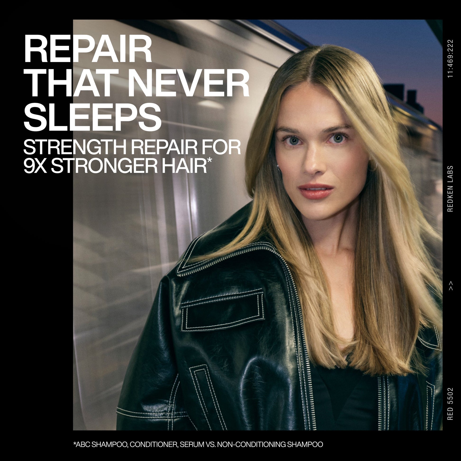 Redken Acidic Bonding Concentrate Shampoo 300ml, Conditioner 300ml, Leave-In Treatment 150ml & 24/7 Night and Day Serum 100ml Set