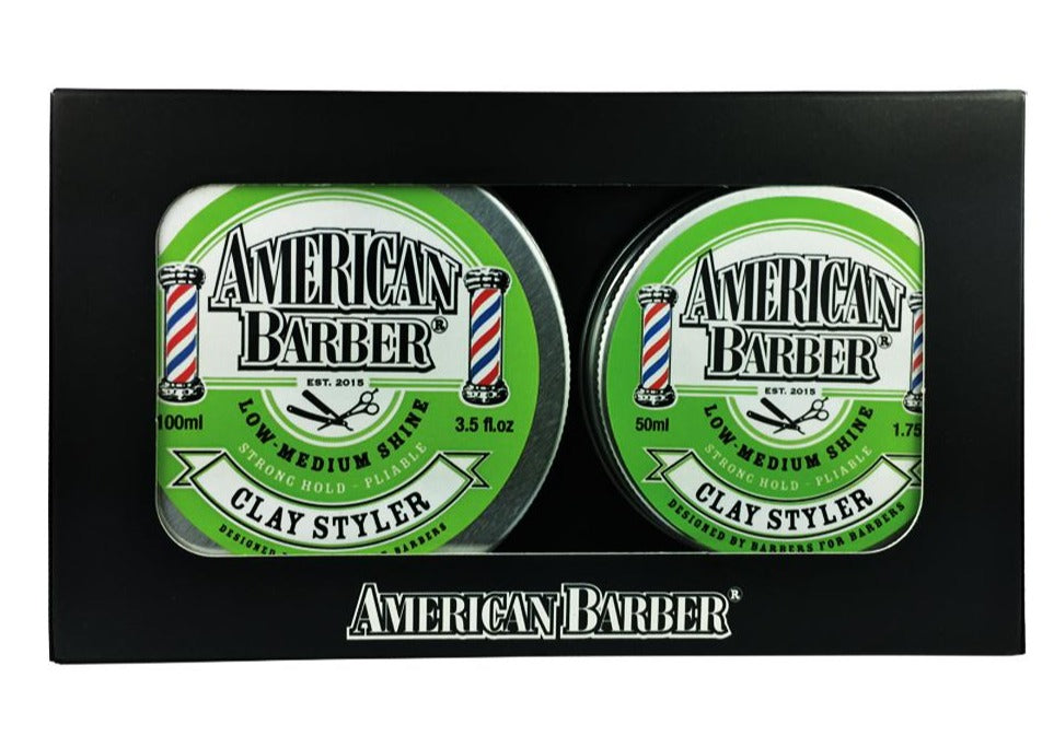 American Barber Clay Styler Duo 50ml-100ml