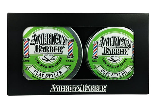 American Barber Clay Styler Duo 50ml-100ml