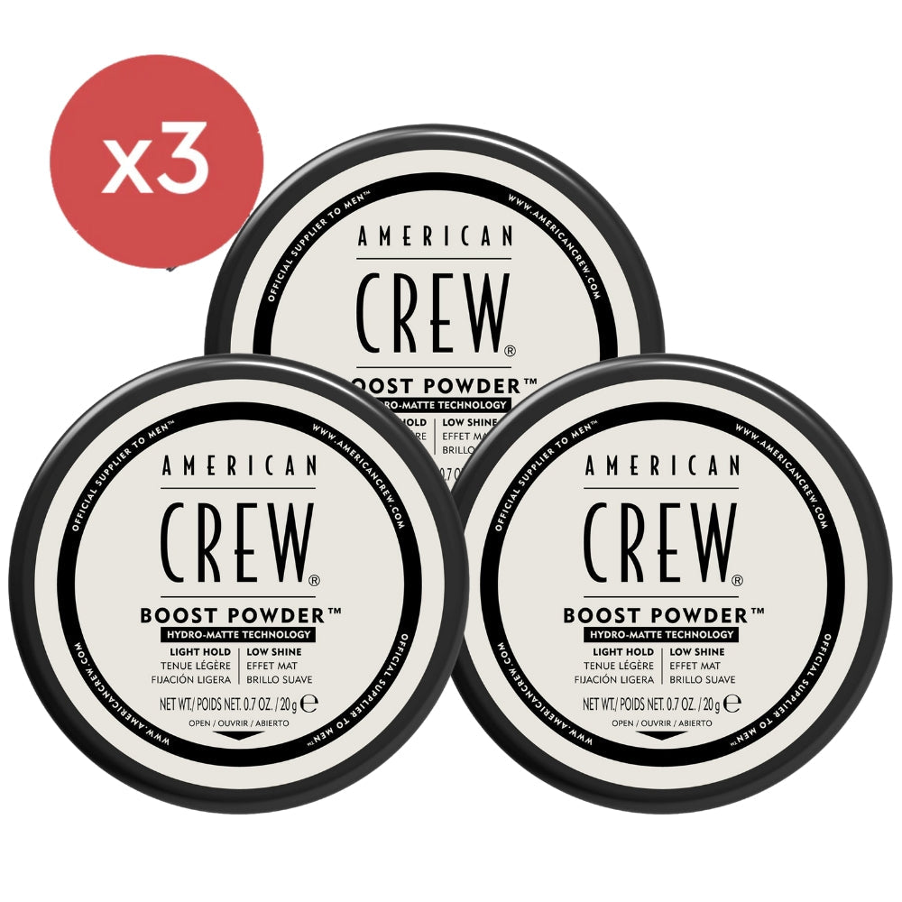 American Crew Classic Boost Powder 20g Trio