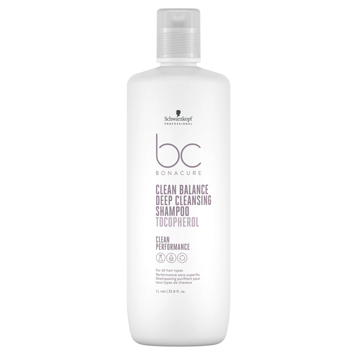 Schwarzkopf Professional Bonacure Clean Performance Deep Cleansing Shampoo 1000ml