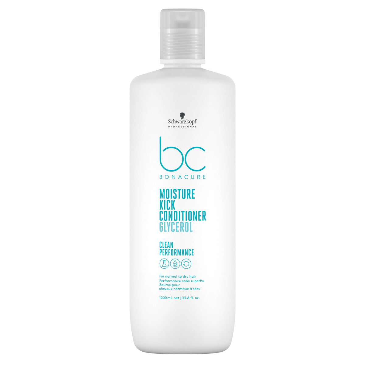 Schwarzkopf Professional Bonacure Clean Performance Hyaluronic Moisture Kick Conditioner 1000ml
