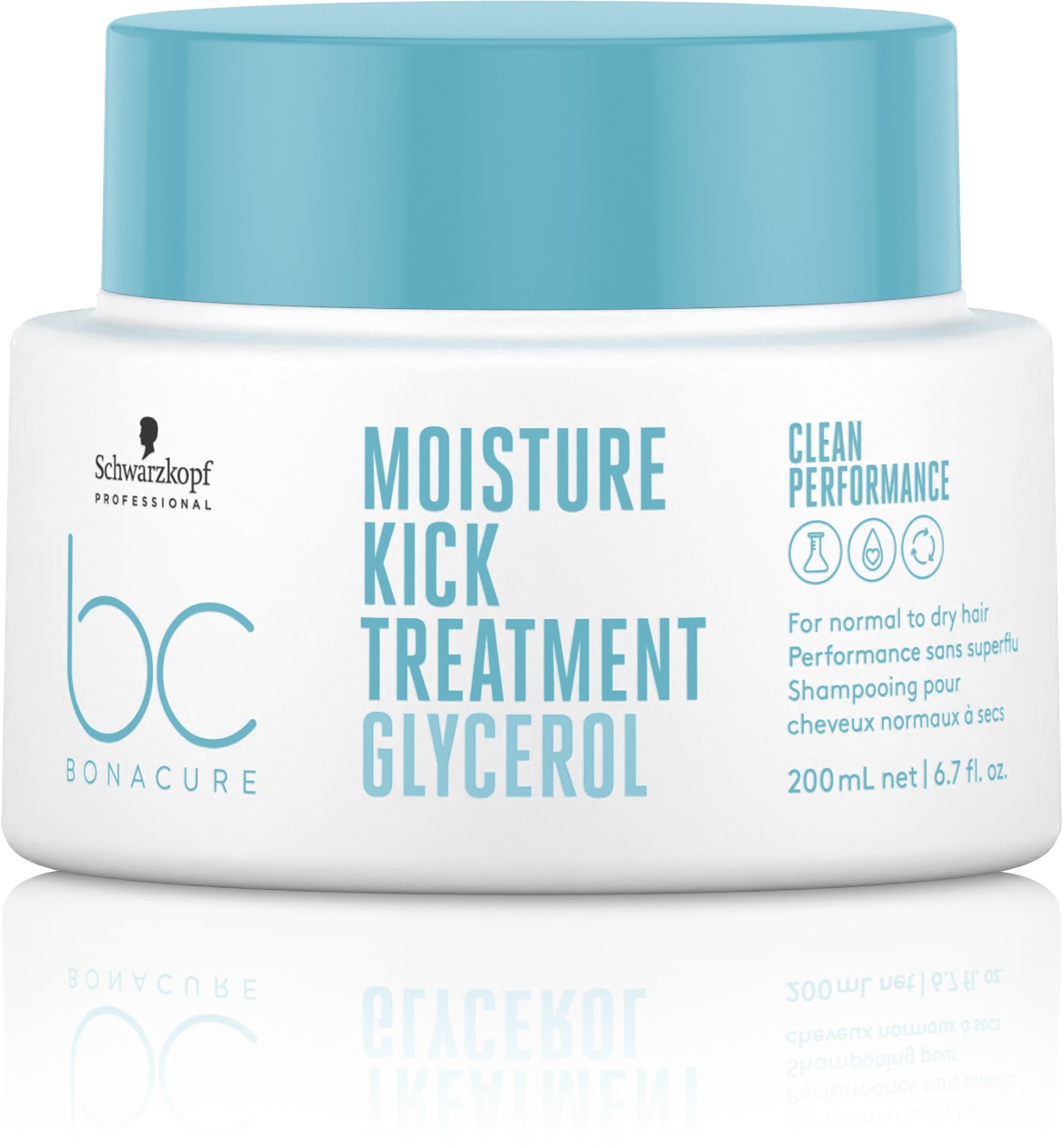 Schwarzkopf Professional Bonacure Clean Performance Moisture Kick Treatment 200ml
