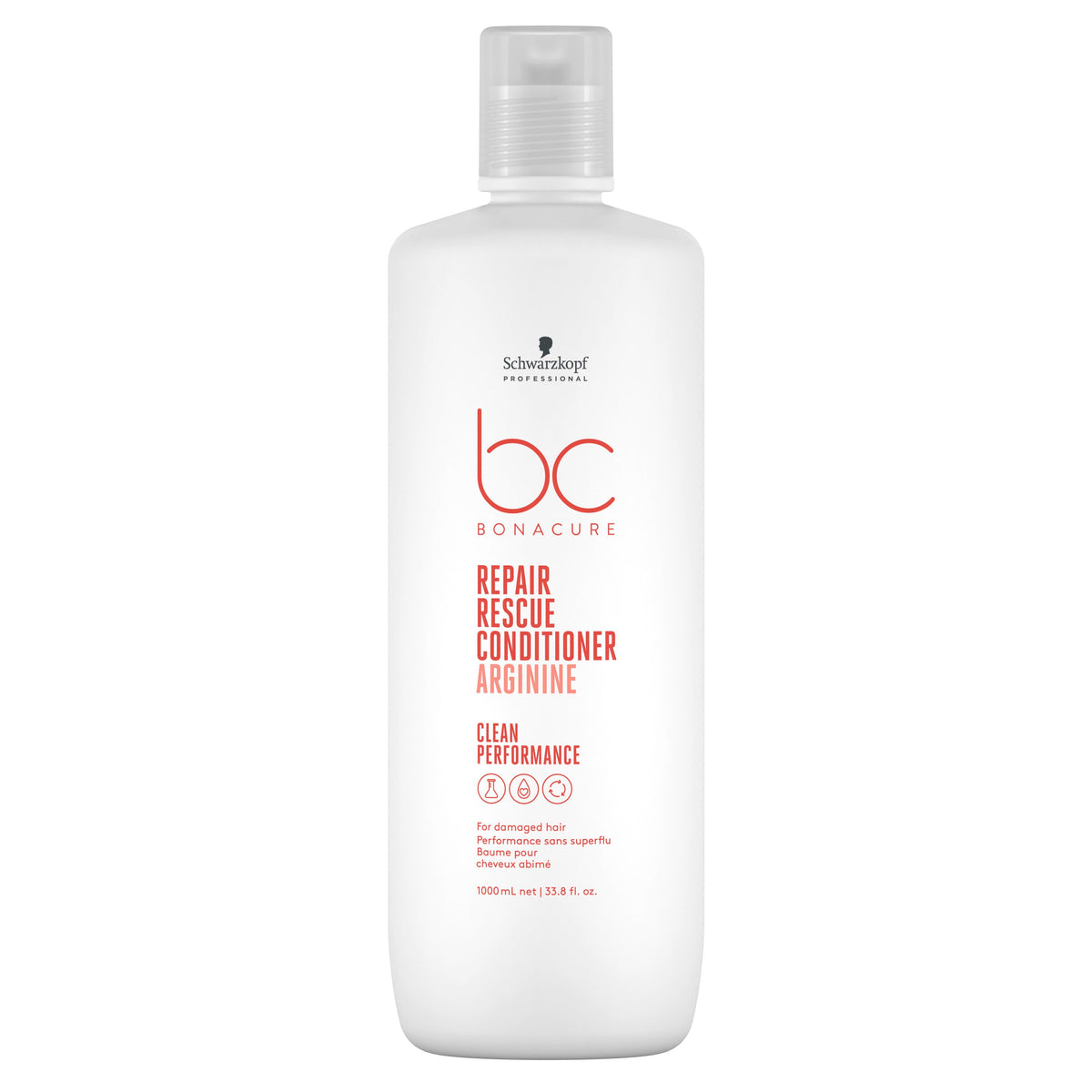 Schwarzkopf Professional Bonacure Clean Performance Repair Rescue Conditioner 1000ml