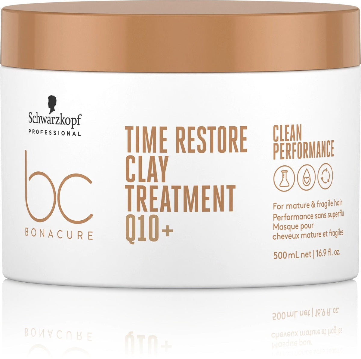 Schwarzkopf Professional Bonacure Clean Performance Time Restore Clay Treatment 500ml