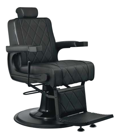 Salon & Co Black Magic Hex Barber Chair