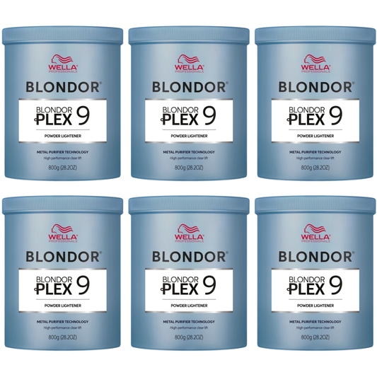 Wella NEW BlondorPlex 9 Powder Lightener 800g X 6