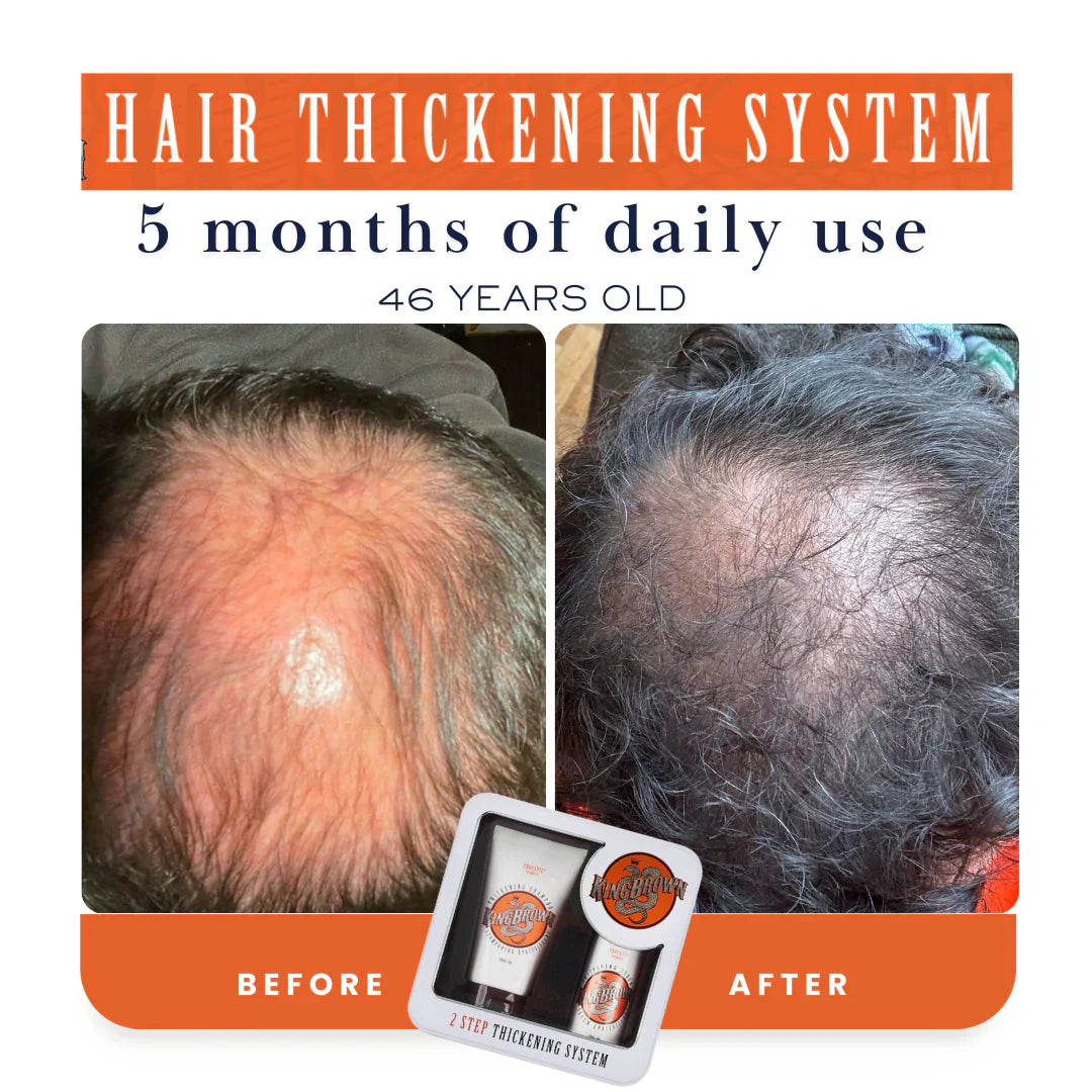 KING BROWN Thickening Serum 120ml Trio