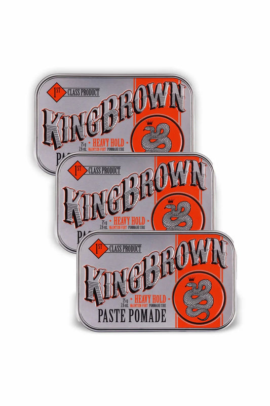 KING BROWN Paste Pomade 75g Trio