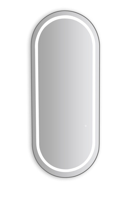 Salon & Co Illuminated Wall Mirror Oval 70cm x 170cm