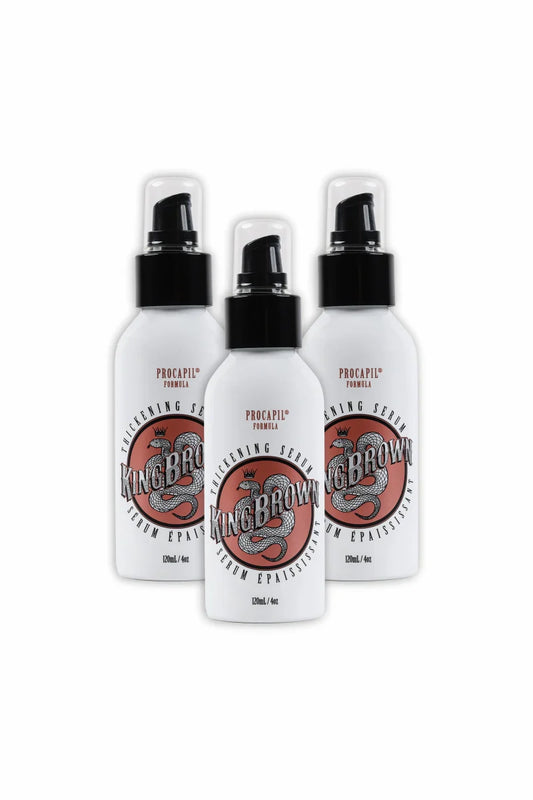 KING BROWN Thickening Serum 120ml Trio