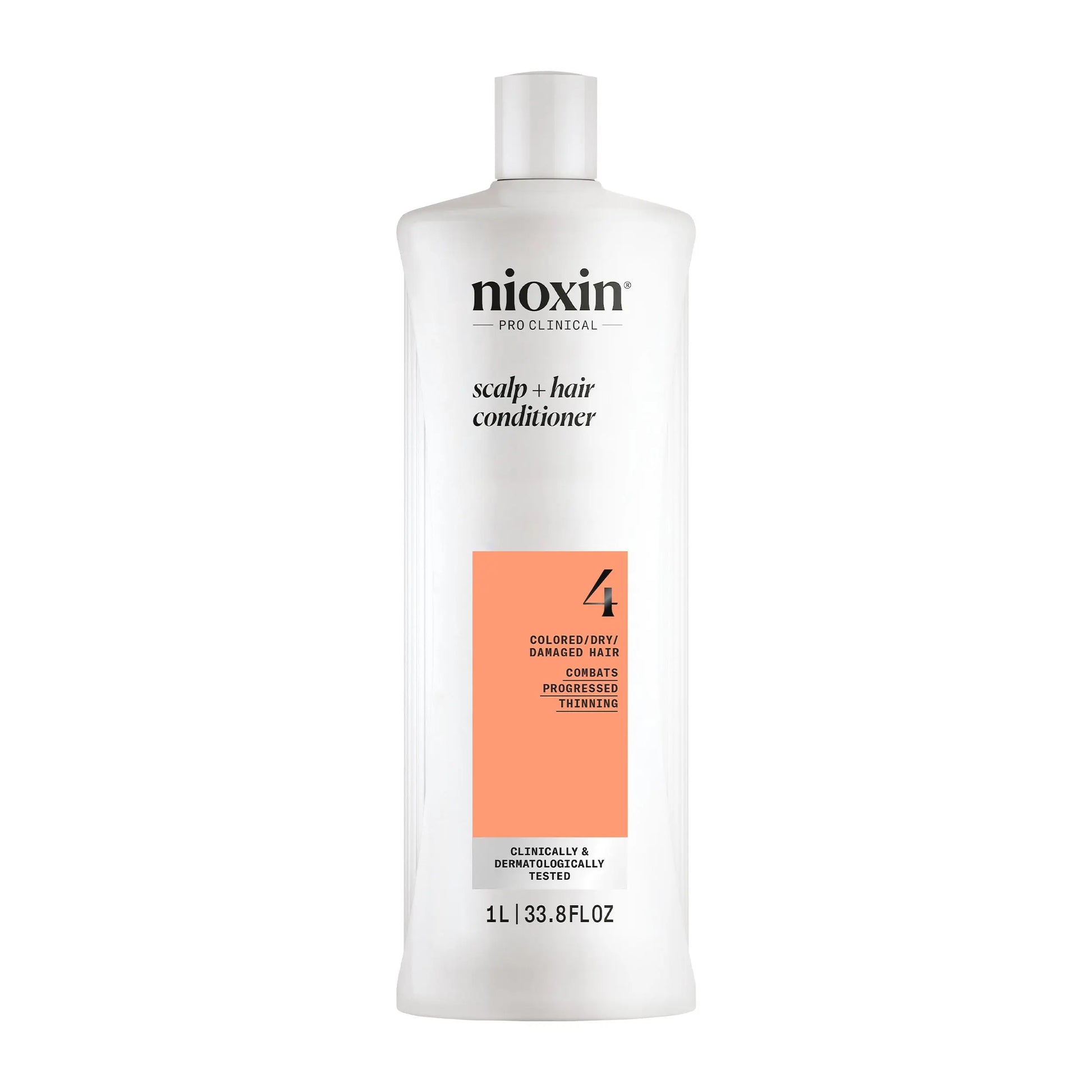 Nioxin PRO CLINICAL Scalp + Hair Thickening System 4 Shampoo & Conditioner 1000ml