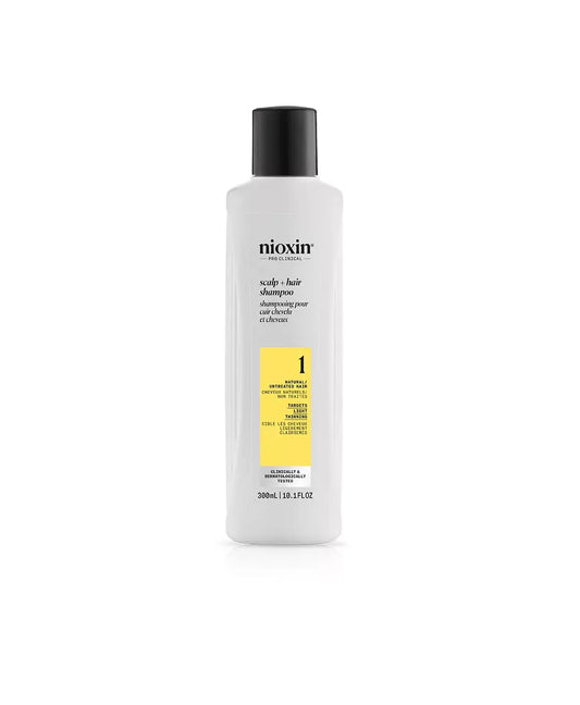 Nioxin PRO CLINICAL Scalp + Hair Thickening System 1 Shampoo 300ml