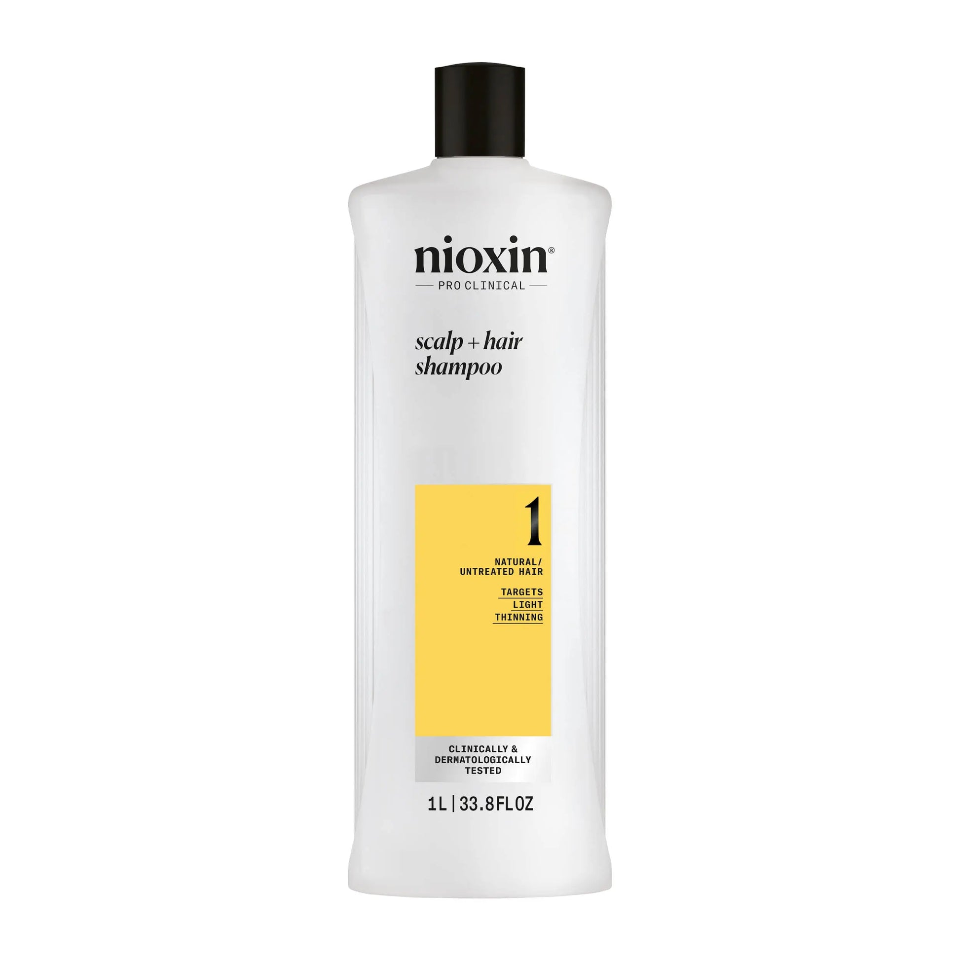 Nioxin PRO CLINICAL Scalp + Hair Thickening System 1 Shampoo 1000ml