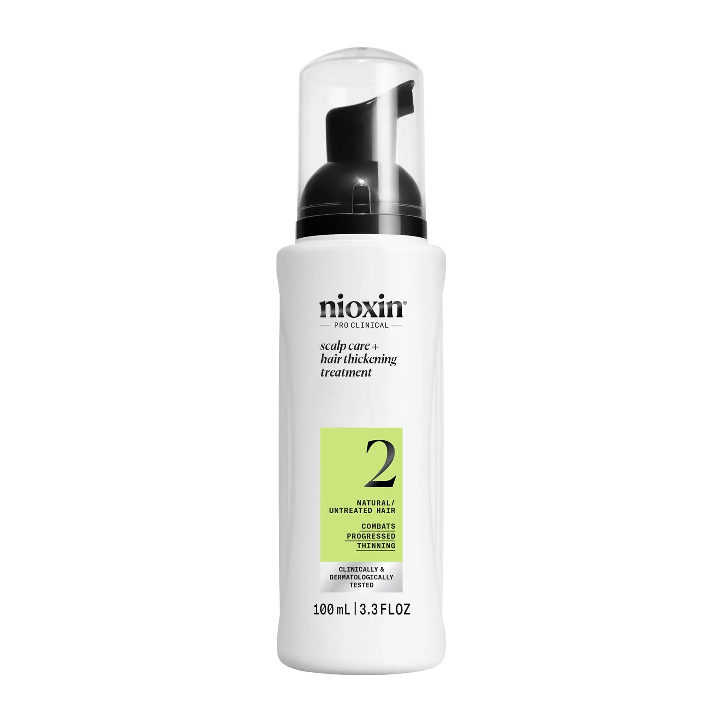 Nioxin PRO CLINICAL System 2 Scalp + Hair Thickening Treatment 100ml