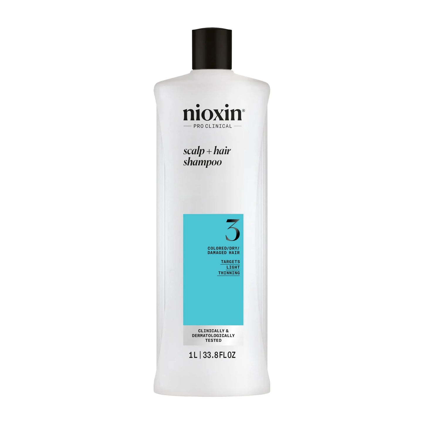 Nioxin PRO CLINICAL Scalp + Hair Thickening System 3 Shampoo & Conditioner 1000ml Duo