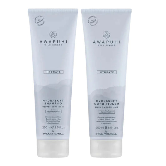 Paul Mitchell Awapuhi Wild Ginger HydraSoft Shampoo & Conditioner 250ml Duo