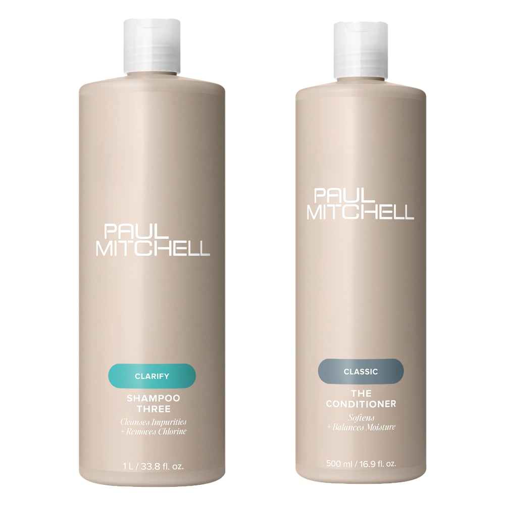 Paul Mitchell Shampoo Three & The Conditioner 1000ml NEW Duo