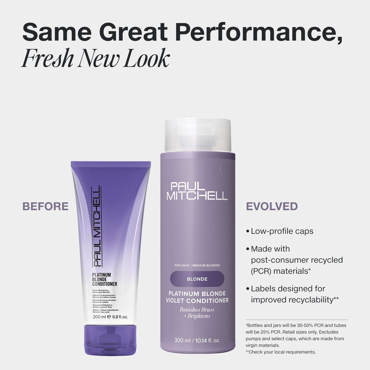 Paul Mitchell Platinum Blonde Violet Shampoo & Conditioner 1000ml Duo